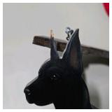 Great Dane Collector Holiday Decor Lot Welcome Sign, Christmas Stocking, Ornaments, Wall Decor