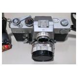 Petri Flex 7 Camera Kit - Lenses, Flash, Filters, Lens Cases & Hard Case