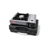 Coleman Portable Butane Camp Stove 2800 Series 7650 BTU w Hard Carry Case Single Burner