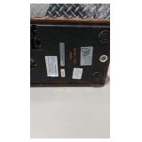 Vintage Telephone in Woodgrain Storage Case