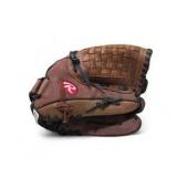 Rawlings Baseball Glove - Brown Leather - 12.5 Inch