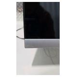 HP 25es 25" Computer Monitor Tested Working On-Screen 2x HDMI VGA Silver Stand