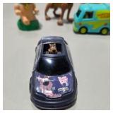 Vintage Style Scooby Doo Lot Mystery Machine, Scooby, Scrappy Wind-Up Toy, Car Figures 8pcs