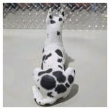 Great Dane Figurine Lot -  Harlequin Great Dane Living Stone 1987 Adult Figure + Mini Blue Witch Dog Figure
