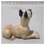 Great Dane Dog Decor Lot - Signed Large Hand Painted Dog Figurine, Puppy Figure, Spoiled Dogs Sign