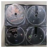 Mixed DVD Lot w/ Loose Discs Dark Knight Batman Begins Gran Torino Rush 2