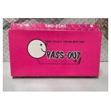 Vintage Board Game Lot - Clue, Monopoly, Pass-Out, Touring, & Movies Trivia