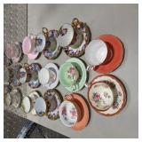 Vintage Bone China Teacup & Saucer Lot Shelley Aynsley Paragon Royal Chelsea England