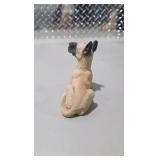 Great Dane Dog Decor Lot - Signed Large Hand Painted Dog Figurine, Puppy Figure, Spoiled Dogs Sign