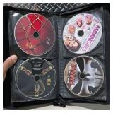 DVD Binder Lot - Men in Black, Men in Black II, Full Throttle, Shrek 2, Anchorman, Batman and More