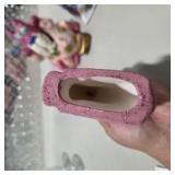 Vintage Lefton Blue Jay, Disney Eeyore Ornament, Sassy Rock, Cat Figurine Decor Lot