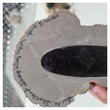 3 Dog Figurines Sandicast Boston Terrier Living Stone Great Dane Pup Collie Sheltie