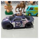 Vintage Style Scooby Doo Lot Mystery Machine, Scooby, Scrappy Wind-Up Toy, Car Figures 8pcs