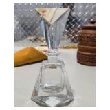 Vintage Dresser Vanity Accessories Lot Crystal Bottle, Beaded Bag, Carved Wood Boxes & More Decor