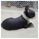 3 Dog Figurines Sandicast Boston Terrier Living Stone Great Dane Pup Collie Sheltie