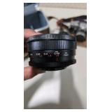 Petri Flex 7 Camera Kit - Lenses, Flash, Filters, Lens Cases & Hard Case