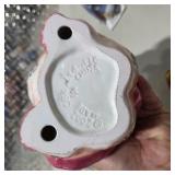 Vintage Lefton Blue Jay, Disney Eeyore Ornament, Sassy Rock, Cat Figurine Decor Lot