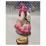 Vintage Lefton Blue Jay, Disney Eeyore Ornament, Sassy Rock, Cat Figurine Decor Lot