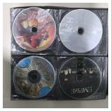 Mixed DVD Lot w/ Loose Discs Dark Knight Batman Begins Gran Torino Rush 2