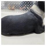 3 Dog Figurines Sandicast Boston Terrier Living Stone Great Dane Pup Collie Sheltie