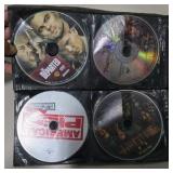 Mixed DVD Lot w/ Loose Discs Dark Knight Batman Begins Gran Torino Rush 2