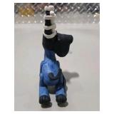 5 Piece Great Dane Lot -  Large Black Sandicast Great Dane, 3 Handmade Great Dane Figures, Standing Black Dog Figurine