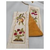 Vintage Dresser Vanity Accessories Lot Crystal Bottle, Beaded Bag, Carved Wood Boxes & More Decor