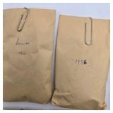 Unsearched Aprox: 2 LB Wheat Penny Lot - 1935 1937 1938 1942 1944 1948 1956 - Estate Envelope Collection