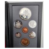 1990 U.S. Prestige Set + 1990 Royal Canadian Mint Set + 1935 & 1943 Silver Washington Quarters - Better Mixed Coin Lot