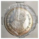 1994 World Cup Prestige Set + 1994 Proof Silver Eagle + 1960 Mexico Un Peso Silver Coin - OGP/COA