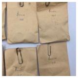 2 LB 1 OZ Sorted Wheat & Lincoln Pennies Lot - 1916 1920 1924 1939 1940 1945 1947 1948 1957 1959 1963 1964 1965 1968