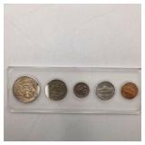 SILVER U.S. MINT SET LOT – 1966 & 1967 SPECIAL MINT SETS + 1991 PRESTIGE PROOF SET / MOUNT RUSHMORE SILVER DOLLAR / OGP COA / 1.0692 ASW