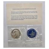 1995 Canada Coin Set + 1972 40% Silver Eisenhower Dollar - approximate combined actual silver weight of about 0.6911 troy ounces total