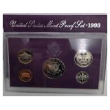1991 1992 1993 1994 U.S. Mint Proof Set Lot - 4 Original Sets w/ COAs - Estate Coin Collection