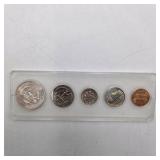 SILVER U.S. MINT SET LOT – 1966 & 1967 SPECIAL MINT SETS + 1991 PRESTIGE PROOF SET / MOUNT RUSHMORE SILVER DOLLAR / OGP COA / 1.0692 ASW