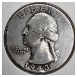 1990 U.S. Prestige Set + 1990 Royal Canadian Mint Set + 1935 & 1943 Silver Washington Quarters - Better Mixed Coin Lot