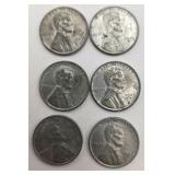 Mixed U.S. & Foreign Coin Lot - Kennedy Halves, Quarters, 1905 Barber Quarter, 1936 Buffalo Nickel, 1943 Steel Cents, Foreign Coins