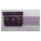 1991 1992 1993 1994 U.S. Mint Proof Set Lot - 4 Original Sets w/ COAs - Estate Coin Collection