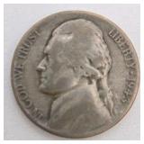 U.S. Silver Coin Lot 1897 Barber Quarter 1958 Franklin Half 1942 Mercury Dime 4 Silver War Nickels Liberty V Nickel