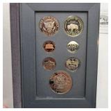 SILVER U.S. MINT SET LOT – 1966 & 1967 SPECIAL MINT SETS + 1991 PRESTIGE PROOF SET / MOUNT RUSHMORE SILVER DOLLAR / OGP COA / 1.0692 ASW