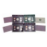 1991 1992 1993 1994 U.S. Mint Proof Set Lot - 4 Original Sets w/ COAs - Estate Coin Collection