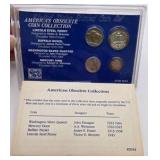 Royal Canadian Mint Coin Set Lot + America’s Obsolete Coin Collection - 1980 & 1989 Canada Sets + Silver Quarter/Dime