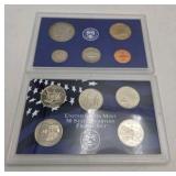 2002 & 2003 U.S. Mint Proof Sets + 2002 & 2003 Uncirculated Mint Sets P/D - 5 Set Coin Lot w/ COAs