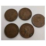 Susan B. Anthony Dollar Collection + 1996 Summer Games Mint Strip + 1998 Uncirculated Set + Aprox: 1 LB+ Unsearched Pennies Lot