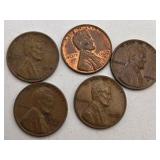 Susan B. Anthony Dollar Collection + 1996 Summer Games Mint Strip + 1998 Uncirculated Set + Aprox: 1 LB+ Unsearched Pennies Lot