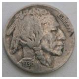 20 Buffalo Nickels - 6 Dated 1935 1936 1937 + 14 Dateless - Vintage Estate Coin Lot