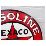 Texaco Motor Oil Gasoline Filling Station Sign