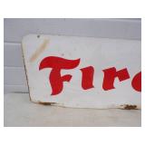 Heavy Metal Double Sided Bridgestone / Firestone Sign