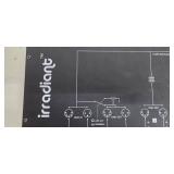 Iridian DMX-DISPT-419 DMX Distribution Panel 4 IN/4 OUT 120V AC, 2A Fuse