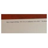 Marc Chagall The Birthday Framed Print - 34 1/2 x 32 1/2 in